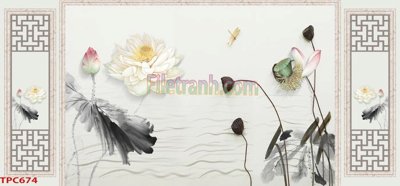 Tải về hình ảnh gốc Tranh phào chỉ TPC674 sắc nét