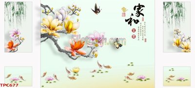 File ảnh Tranh phào chỉ TPC677 (gốc) in quảng cáo ngoài trời