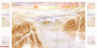 Tải file Tranh phào chỉ TPC680 (ảnh gốc) in gạch men