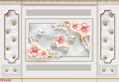 File tranh Tranh phào chỉ TPC692 (gốc) chủ đề thiên nhiên