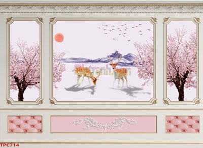 Tải file Tranh phào chỉ TPC714 (gốc) làm tranh treo tường