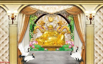 Download file gốc Tranh phào chỉ TPC718 (in lụa) cao cấp