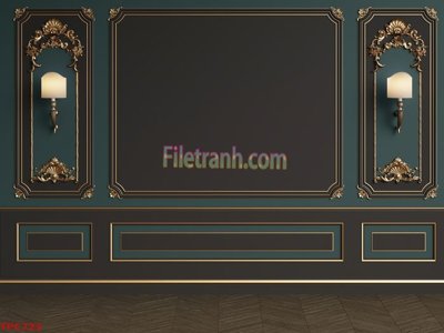 Chi tiết file tranh tráng gương Tranh phào chỉ TPC725 (ảnh gốc)