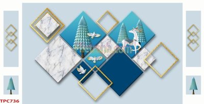 File gốc in ấn Tranh phào chỉ TPC736 (sẵn sàng tải về)