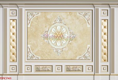 Tải file PSD Tranh phào chỉ TPC741 (nguyên layer) để in