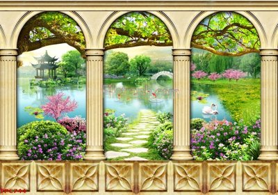 File tranh Tranh phào chỉ TPC744 (gốc) chủ đề trẻ em