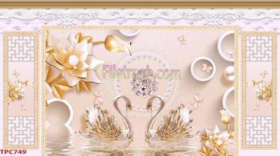 File ảnh Tranh phào chỉ TPC749 (gốc) in Hiflex