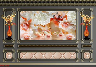 File gốc Tranh phào chỉ TPC750 (phong cách) châu Âu