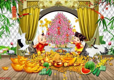 Tải file Tranh phào chỉ TPC757 (ảnh gốc) in tráng gương