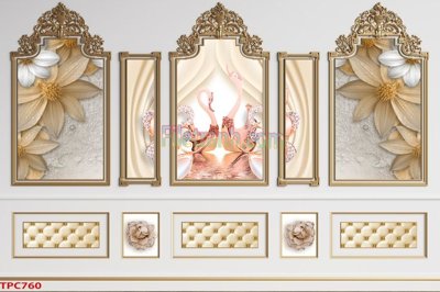 Tệp tin gốc Tranh phào chỉ TPC760 (chất lượng cao) Tranh phào chỉ TPC760