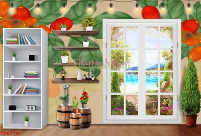 File PSD Tranh phào chỉ TPC770 (bản gốc) đã tách nền