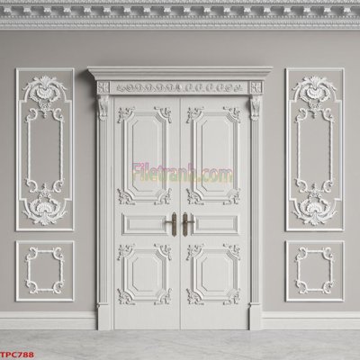 File in ấn cao cấp Tranh phào chỉ TPC788 (file gốc)