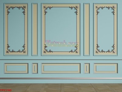 File tranh Tranh phào chỉ TPC790 (gốc) chủ đề thành phố