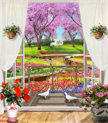 File tranh in mica Tranh phào chỉ TPC795 (độ phân giải cao)