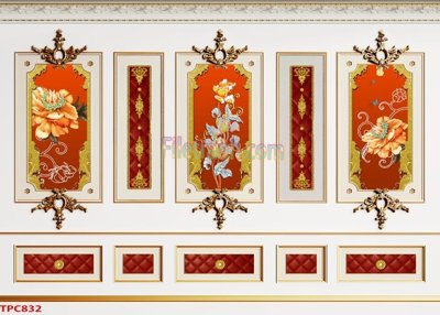 Tải file Tranh phào chỉ TPC832 (ảnh gốc) in tranh kính