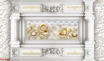File gốc Tranh phào chỉ TPC894 (in 3D) cho trang trí