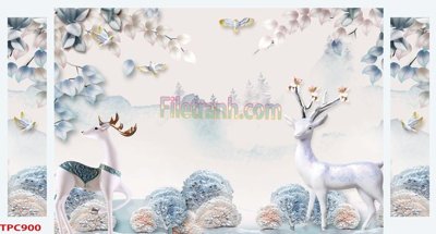 File gốc in ấn Tranh phào chỉ TPC900 chất lượng vượt trội