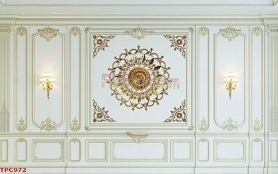 Tải file Tranh phào chỉ TPC972 (gốc) chủ đề phong thủy