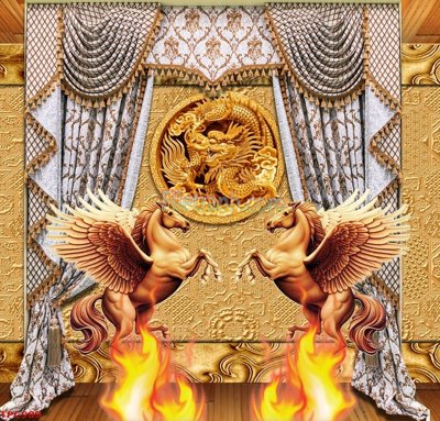 Tải file gốc Tranh phào chỉ TPC989 (in khổ lớn) không vỡ