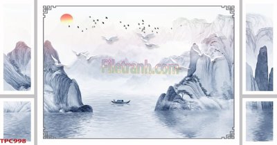 File tranh Tranh phào chỉ TPC998 (bản gốc) trang trí văn phòng