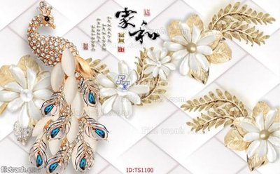 File tranh PSD File hoa trang sức TS1100 chất lượng cao