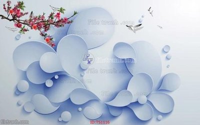 Download file gốc File hoa trang sức TS1116 (in lụa) hoa lá