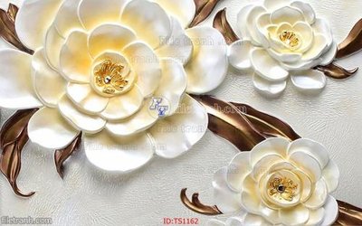 File tranh gốc File hoa trang sức TS1162 chủ đề hiện đại