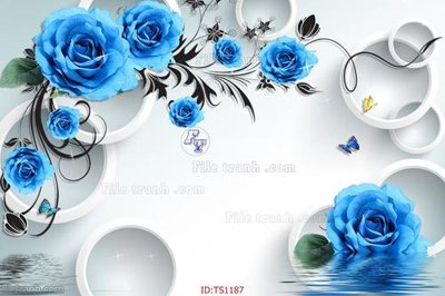 File gốc in ấn File hoa trang sức TS1187 độ phân giải cao