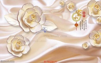 Hình ảnh file gốc File hoa trang sức TS1216 cho in UV