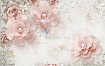 File tranh gốc File hoa trang sức TS1251 chủ đề hiện đại