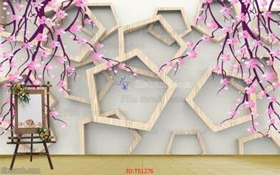 Tải file File hoa trang sức TS1276 (gốc) làm tranh treo tường