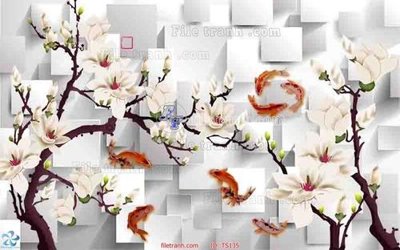 File tranh quảng cáo File hoa trang sức TS135 (download file gốc)