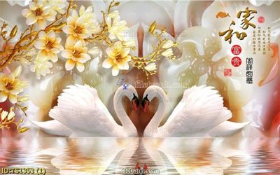 File tranh File hoa trang sức TS1353 (gốc) chủ đề thiên nhiên