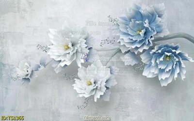 Download file gốc File hoa trang sức TS1365 (in lụa) hoa lá