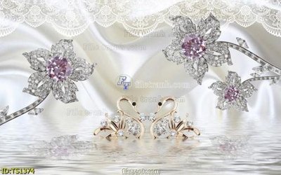 File tranh File hoa trang sức TS1374 (ảnh gốc) sắc nét hoàn hảo