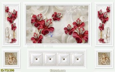 File in ấn File hoa trang sức TS1398 (bản gốc) cao cấp