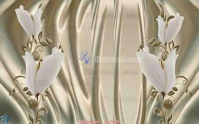 Tải file File hoa trang sức TS156 (gốc) chủ đề hoa sen