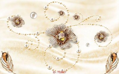 File in ấn chuyên nghiệp File hoa trang sức 3d TS2027 (file gốc)