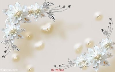 Ảnh mô tả file gốc in mica File hoa trang sức 3d TS2102