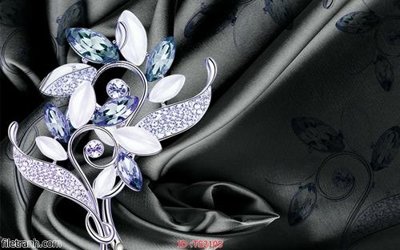 File tranh quảng cáo File hoa trang sức 3d TS2105 (file gốc) chuyên nghiệp