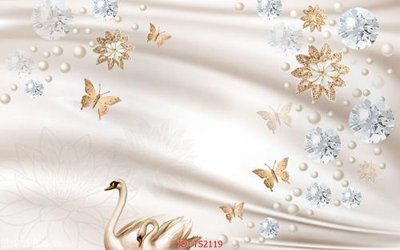 File tranh File hoa trang sức 3d TS2119 (ảnh gốc) cho in ấn kỹ thuật số