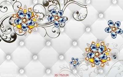 File gốc File hoa trang sức 3d TS2124 (AI/EPS) cho in ấn