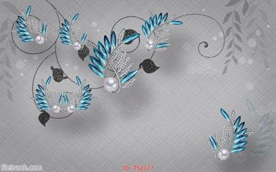 File gốc File hoa trang sức 3d TS2127 (thiết kế) cho in ấn