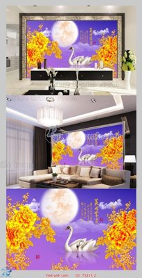 Tải file File hoa trang sức TS215 (gốc) làm tranh treo tường