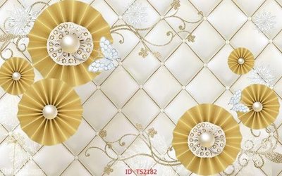 File in trần File hoa trang sức 3d TS2182 (file gốc) hoa văn 3D