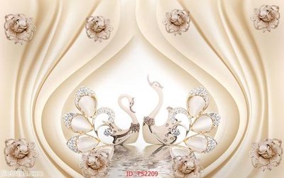 File tranh PSD File hoa trang sức 3d TS2209 chất lượng cao