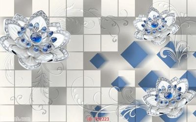 Hình ảnh file gốc File hoa trang sức 3d TS2223 (chất lượng cao)