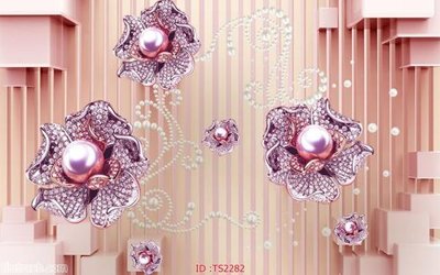 Mua file tranh gốc File hoa trang sức 3d TS2282 tại Filetranh.com