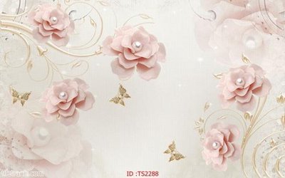 Tải file File hoa trang sức 3d TS2288 (gốc) in tranh tráng gương