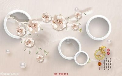 Tải file File hoa trang sức 3d TS2313 (gốc) in tranh tráng gương